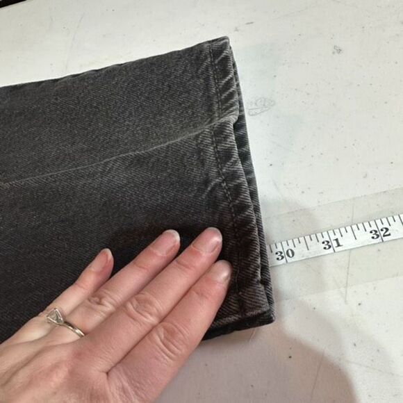 Vintage Y2K Levi’s 550 Charcoal‎ Black Size Women’s size 12 - Picture 14 of 16